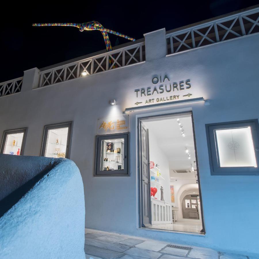 Oia Treasures Art Suites Exteriér fotografie