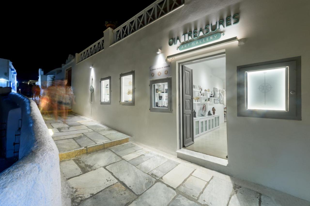 Oia Treasures Art Suites Exteriér fotografie