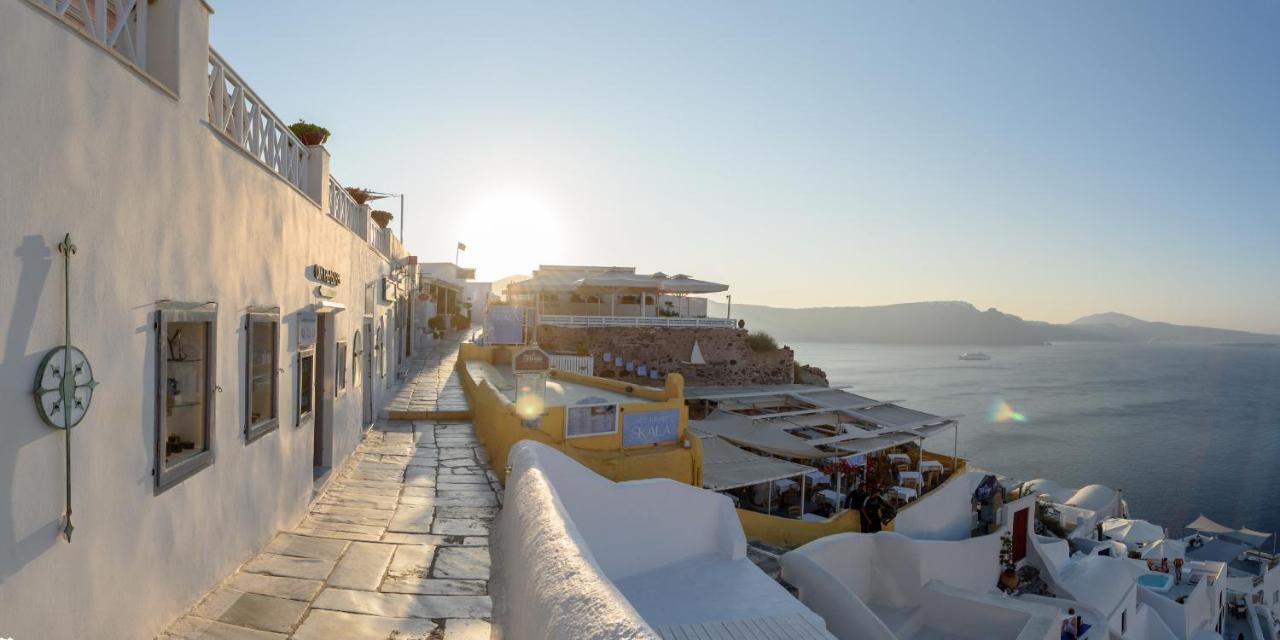 Oia Treasures Art Suites Exteriér fotografie