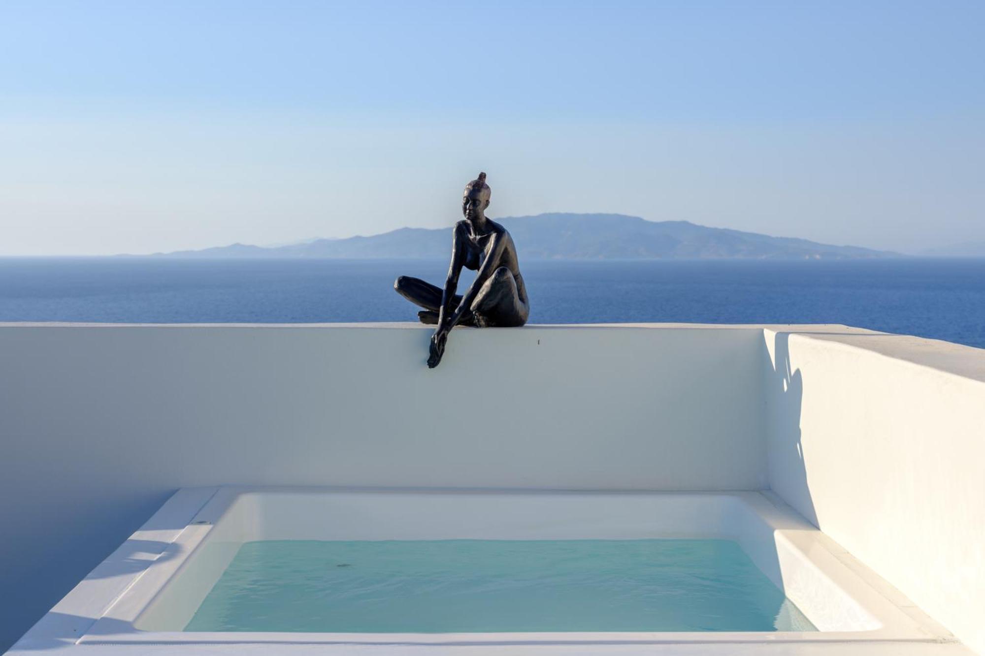 Oia Treasures Art Suites Exteriér fotografie