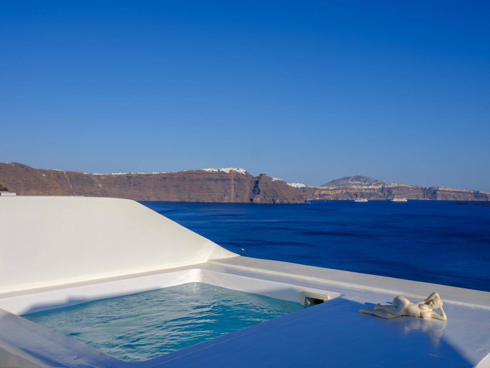 Oia Treasures Art Suites Exteriér fotografie