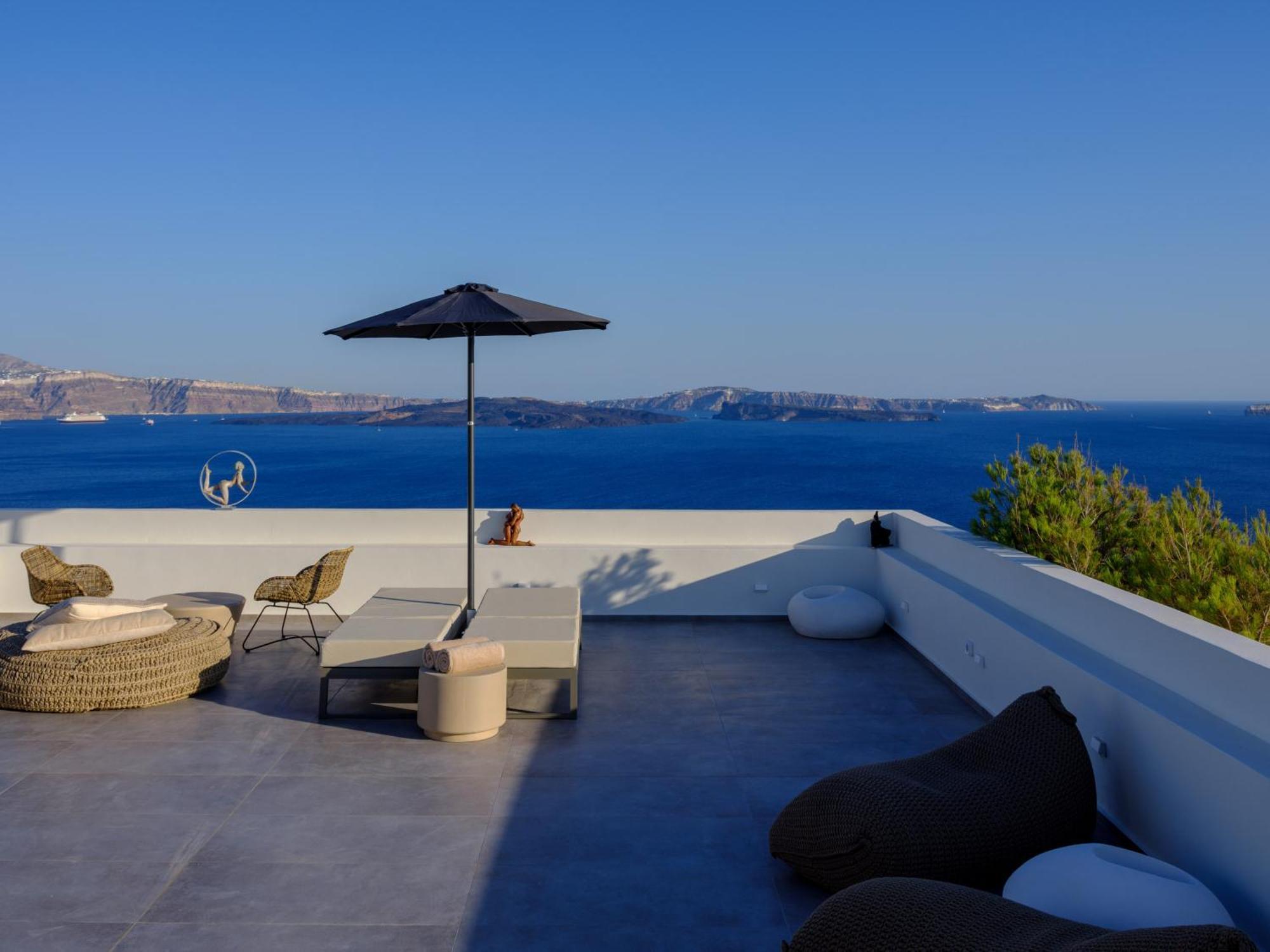 Oia Treasures Art Suites Exteriér fotografie